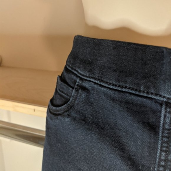 H&M Dark Indigo Pull On Denim Jeggings - Picture 5 of 5